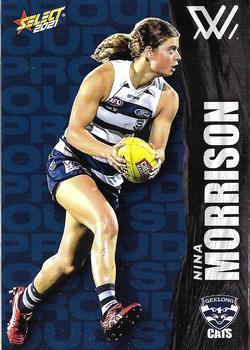 2021 Select AFL Footy Stars #198 Nina Morrison Front